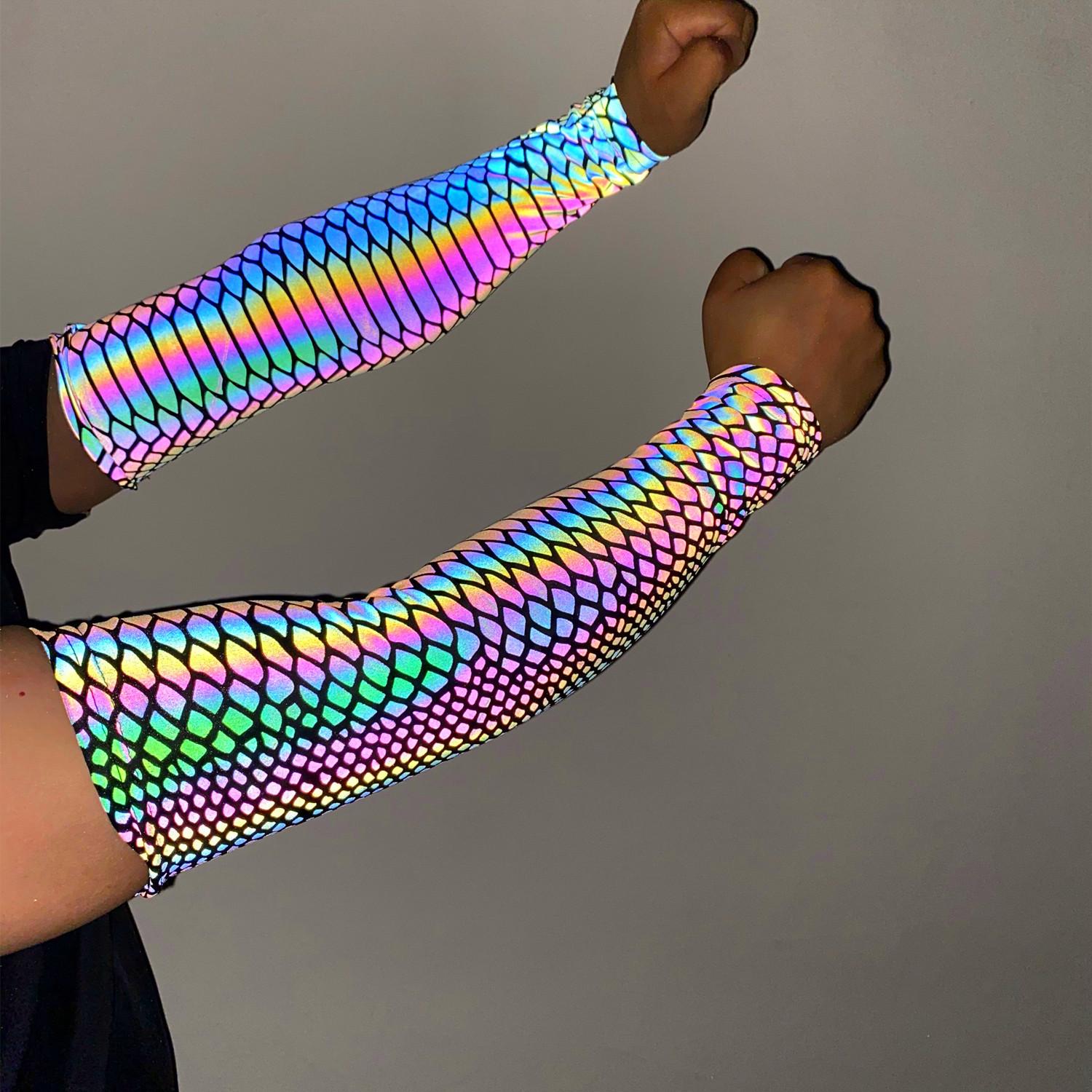 Men Colorful Reflective Arm Warmers Basketball Running Fitness Arm Sleeves Man Outdoor Cycling Fishing Driving Elastic Mangas XL
Men Colorful Reflective Arm Warmers Basketball Running Fitness Arm Sleeves Man Outdoor Cycling Fishing Driving Elastic Mangas XL