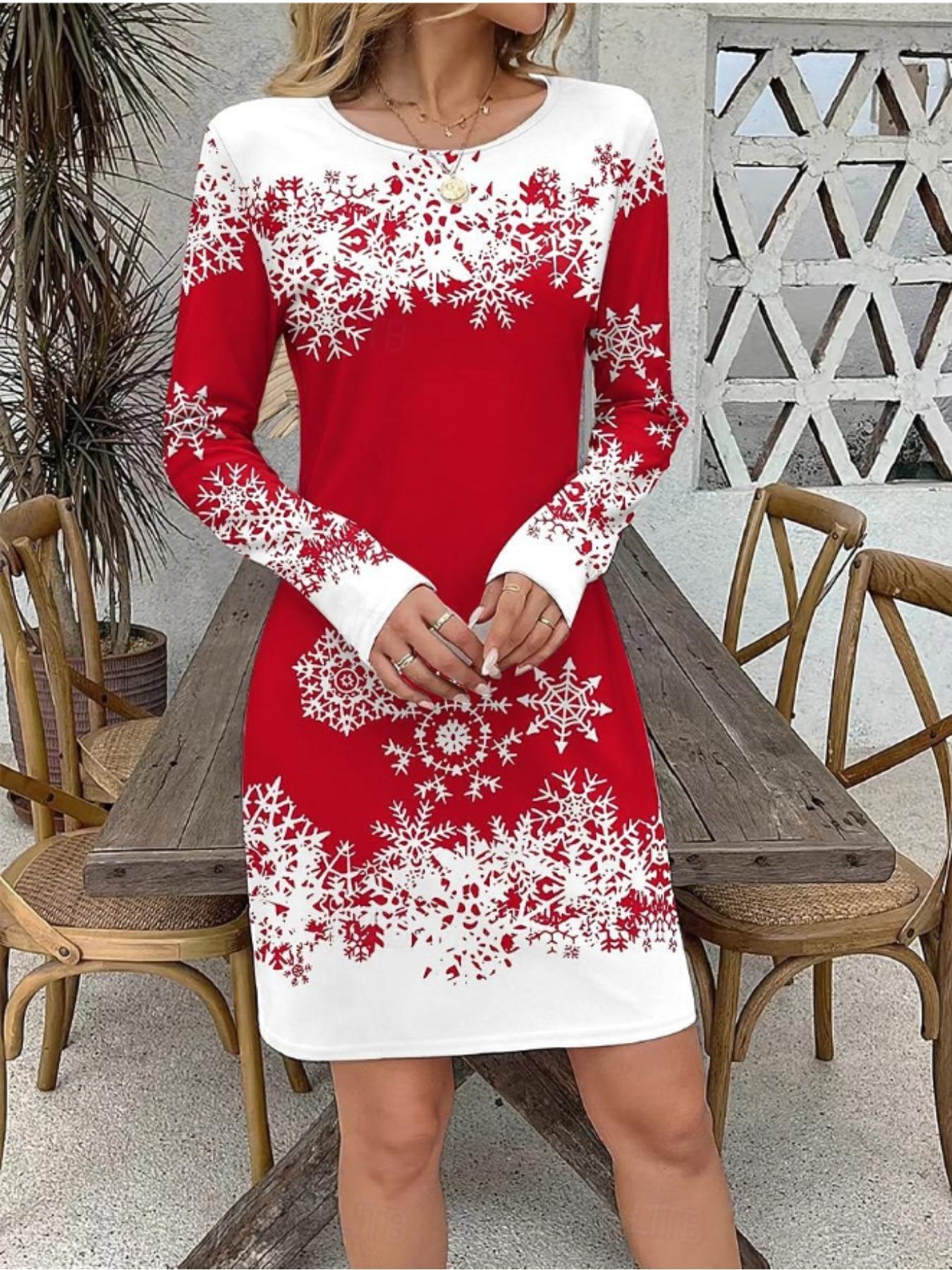 2025 Осінньо-зимовий Новий 3D Принт Сніжинок та Фарбування Жіноча Мода Сукня з Довгим Рукавом та Круглим Вирізом, що Облегає Стегна Обмежена Серія до Дня Святого Валентина L
2025 Осінньо-зимовий Новий 3D Принт Сніжинок та Фарбування Жіноча Мода Сукня з Довгим Рукавом та Круглим Вирізом, що Облегає Стегна Обмежена Серія до Дня Святого Валентина L