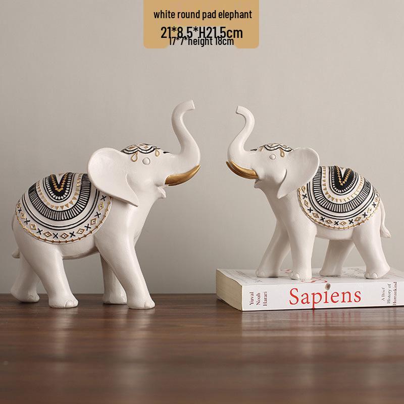 Creative Resin Elephant Ornament for Home Décor: Living Room, TV Cabinet, Entrance, or Wine Cabinet
Creative Resin Elephant Ornament for Home Décor: Living Room, TV Cabinet, Entrance, or Wine Cabinet