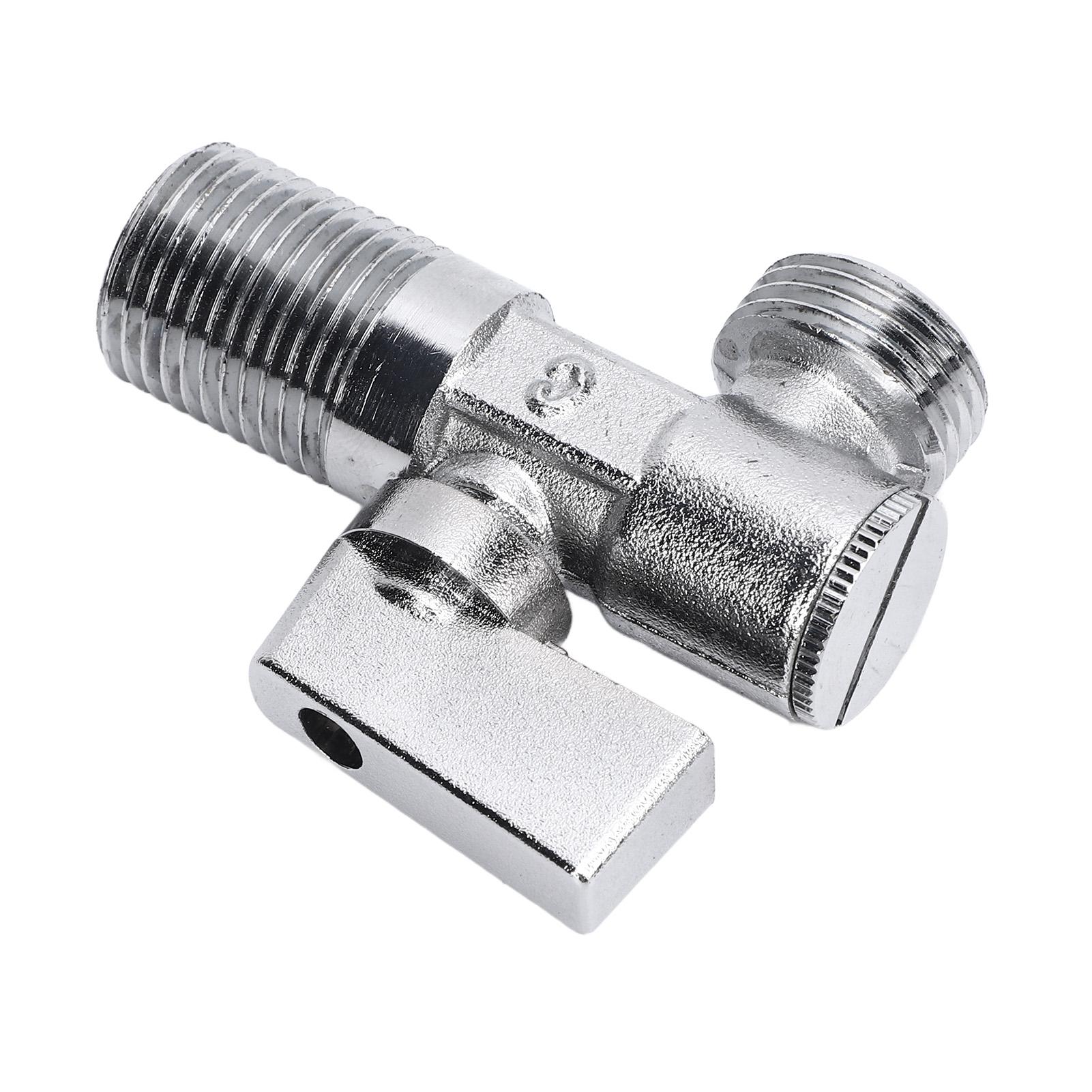 Angle Stop Valve Brass 1 4 Quarter Turn G1 2in Inlet G1 2in Outlet Water Shut Off for Water Sink Bathroom Toilet
Angle Stop Valve Brass 1 4 Quarter Turn G1 2in Inlet G1 2in Outlet Water Shut Off for Water Sink Bathroom Toilet