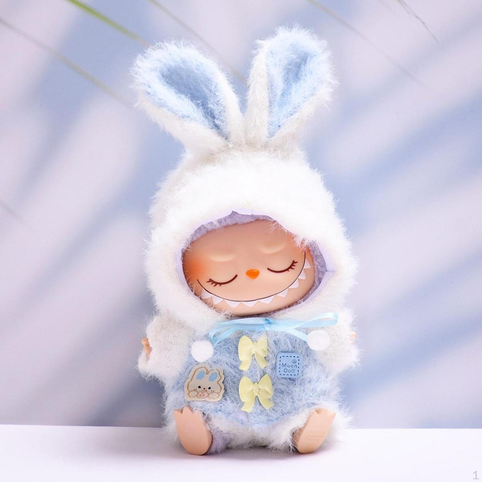 Набір костюмів для ляльок з вушками кролика, одягання, подарунки на день народження синій
Набір костюмів для ляльок з вушками кролика, одягання, подарунки на день народження синій