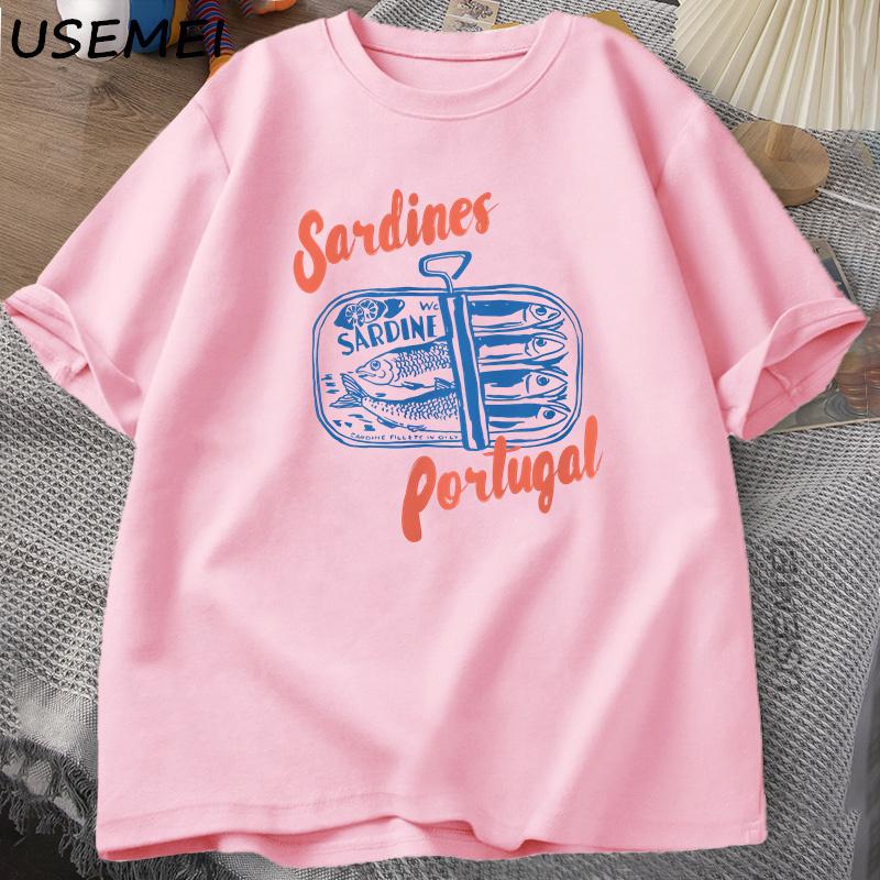 Sardines Tinned Fish T-Shirt Portugal Tshirt Vintage Travel Fish T Shirt Graphic Tee Europe Style Casual Cotton Summer Clothes L рожевий
Sardines Tinned Fish T-Shirt Portugal Tshirt Vintage Travel Fish T Shirt Graphic Tee Europe Style Casual Cotton Summer Clothes L рожевий