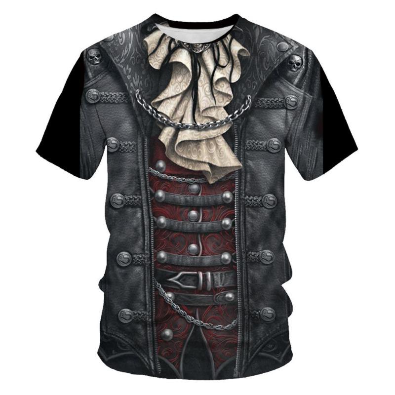 Summer Short Sleeved T-shirt New Fake Two 3D Printed Men s Round Neck Casual Sports Half Sleeve Oversized T-shirt 6XL
Summer Short Sleeved T-shirt New Fake Two 3D Printed Men s Round Neck Casual Sports Half Sleeve Oversized T-shirt 6XL