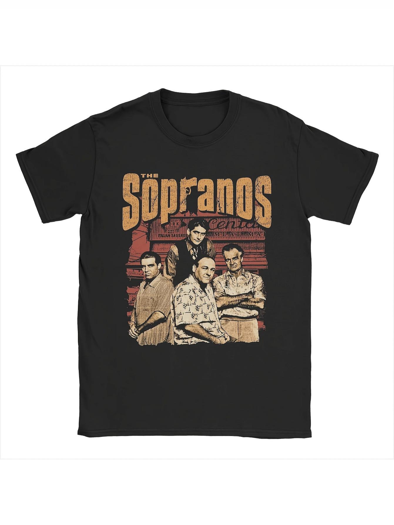 Unisex Retro Soprano TV Show Graphic T-Shirt - Official Design by Tony Soprano And His Crew. Casual Fan Apparel XXXXL
Unisex Retro Soprano TV Show Graphic T-Shirt - Official Design by Tony Soprano And His Crew. Casual Fan Apparel XXXXL