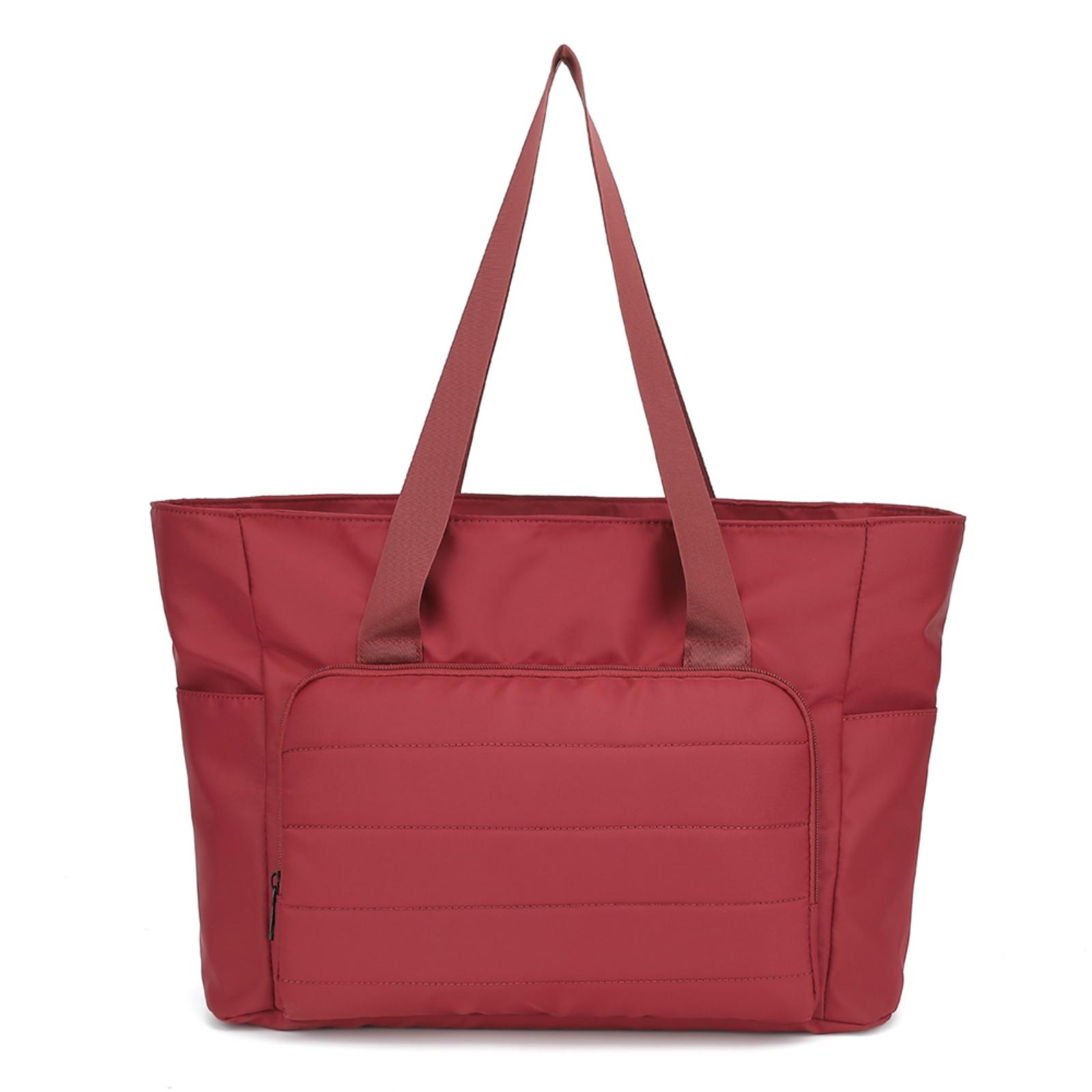 Women s 15.6 Inch Laptop Tote Bag in Classic Nyl, Large Capacity with Frt Pocket, Casual Business Travel Bag (30cm<Max Length<50cm) червоний
Women s 15.6 Inch Laptop Tote Bag in Classic Nyl, Large Capacity with Frt Pocket, Casual Business Travel Bag (30cm<Max Length<50cm) червоний