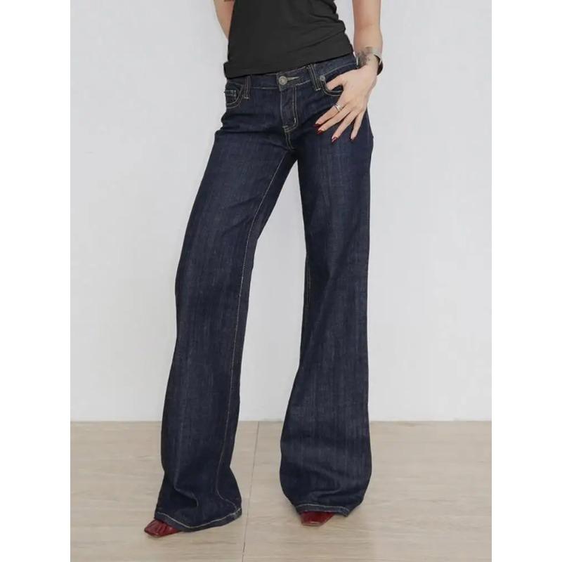Women s Slim Fit Flared Jeans Y2K Vintage Low Rise Stretch Denim Pants Embroidery Distressed Style Everyday Outfits XS синій
Women s Slim Fit Flared Jeans Y2K Vintage Low Rise Stretch Denim Pants Embroidery Distressed Style Everyday Outfits XS синій