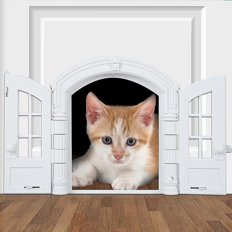 Pet Door for Cats and Dogs with No Flip-top Stopper - French Style Regular 24*27.5*7.2cm
Pet Door for Cats and Dogs with No Flip-top Stopper - French Style Regular 24*27.5*7.2cm