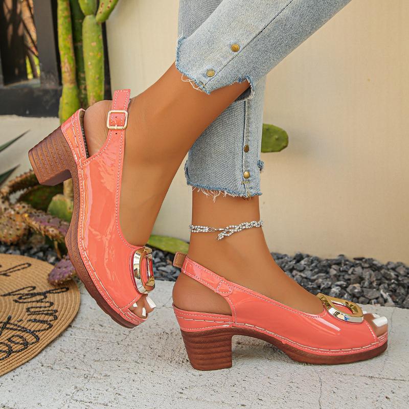 Мода 2025 Женские сандалии больших размеров Летние Новые Круглый носок Открытый носок Металлическая Пряжка на одном ремешке Мягкая подошва Блочный каблук Рыбий рот Высокие каблуки 38
Мода 2025 Женские сандалии больших размеров Летние Новые Круглый носок Открытый носок Металлическая Пряжка на одном ремешке Мягкая подошва Блочный каблук Рыбий рот Высокие каблуки 38