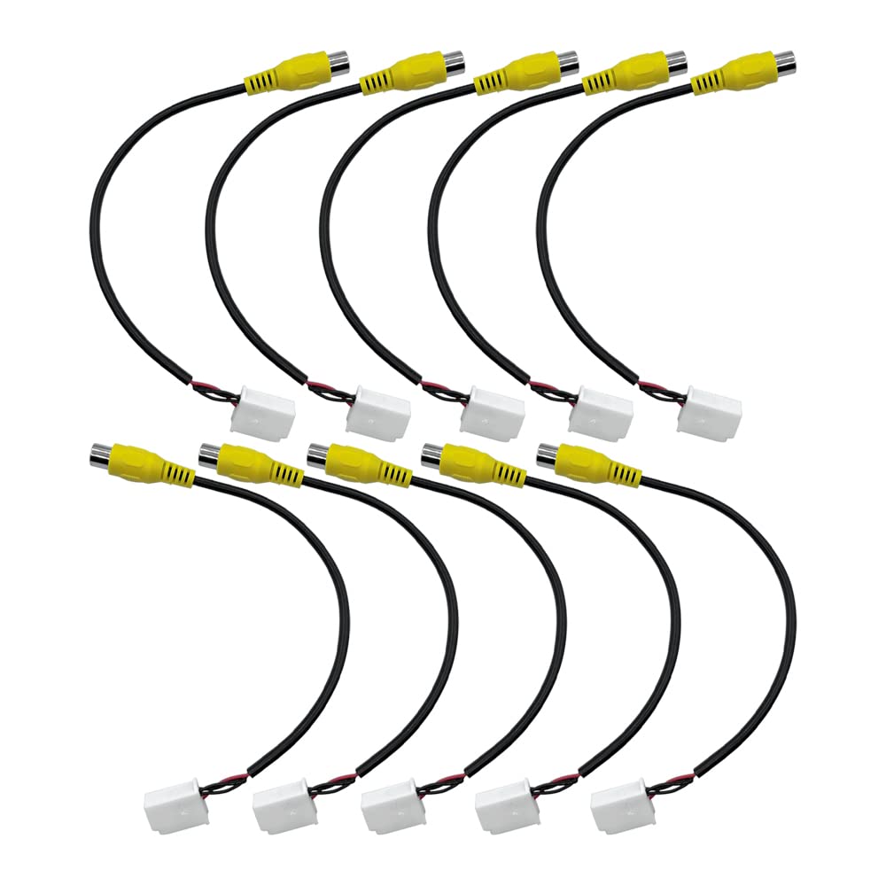 YOBIS Back Camera Conversion Cable Compatible with Toyota, Honda, Daihatsu, Eclipse/Applicable RCH001T Compatible Product (10 pieces)
YOBIS Back Camera Conversion Cable Compatible with Toyota, Honda, Daihatsu, Eclipse/Applicable RCH001T Compatible Product (10 pieces)