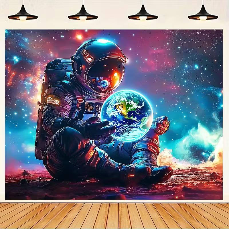 2D красочный космический фон с астронавтом, фотофон Космос Земля для студии 47.2x31.5inch/120*80cm
2D красочный космический фон с астронавтом, фотофон Космос Земля для студии 47.2x31.5inch/120*80cm