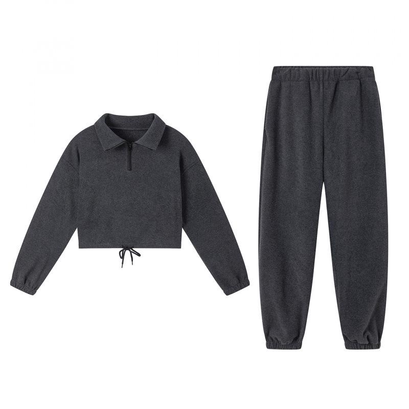 2025 Autumn/Winter Women s Fashion Loose Zipper Stand Collar Hoodie & Casual Two-Piece Set XL темно-сірий
2025 Autumn/Winter Women s Fashion Loose Zipper Stand Collar Hoodie & Casual Two-Piece Set XL темно-сірий