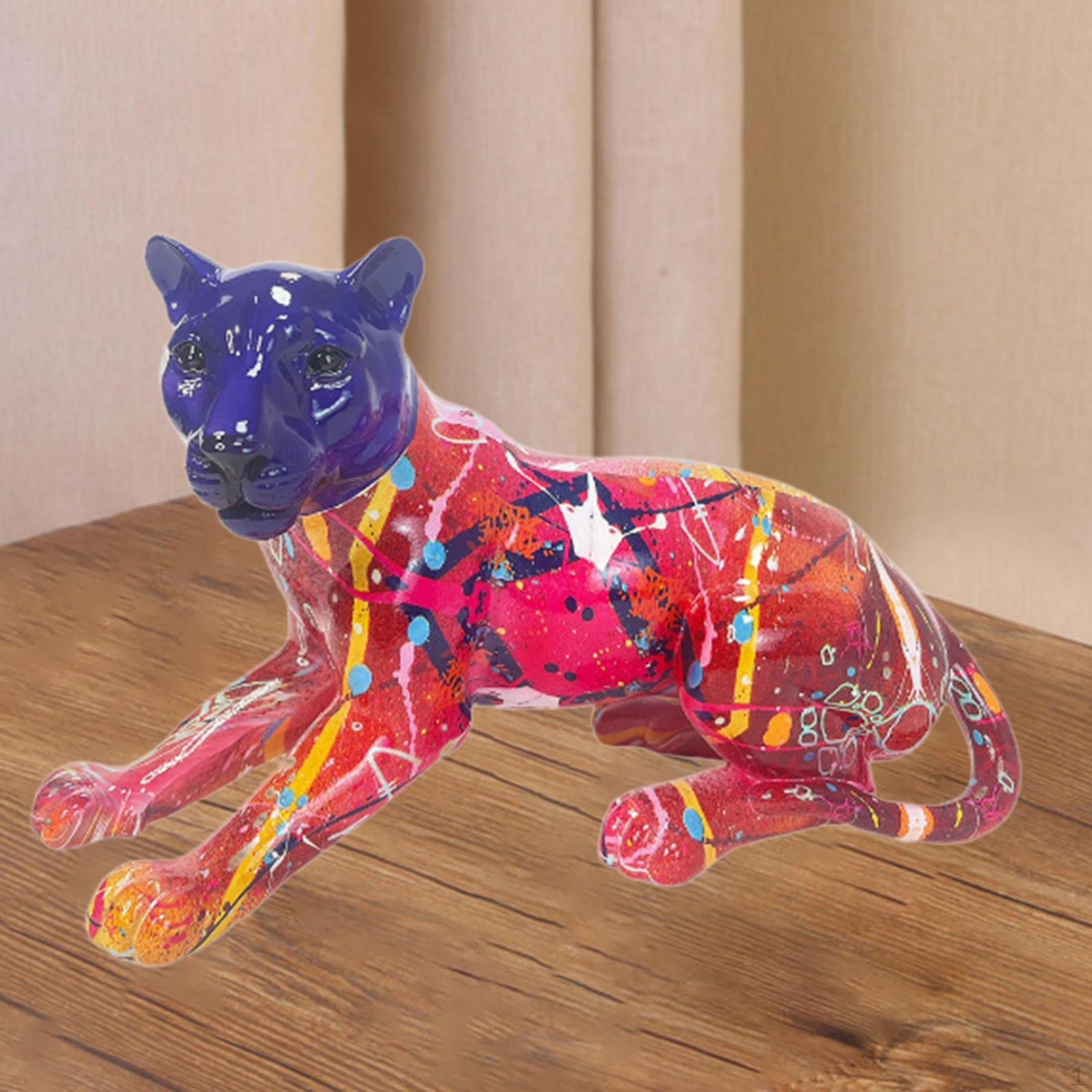 Статуетка Леопарда Тварина Центральний Елемент Настільна Прикраса Смола Орнамент Кольорова Графіті Скульптура червоний
Статуетка Леопарда Тварина Центральний Елемент Настільна Прикраса Смола Орнамент Кольорова Графіті Скульптура червоний