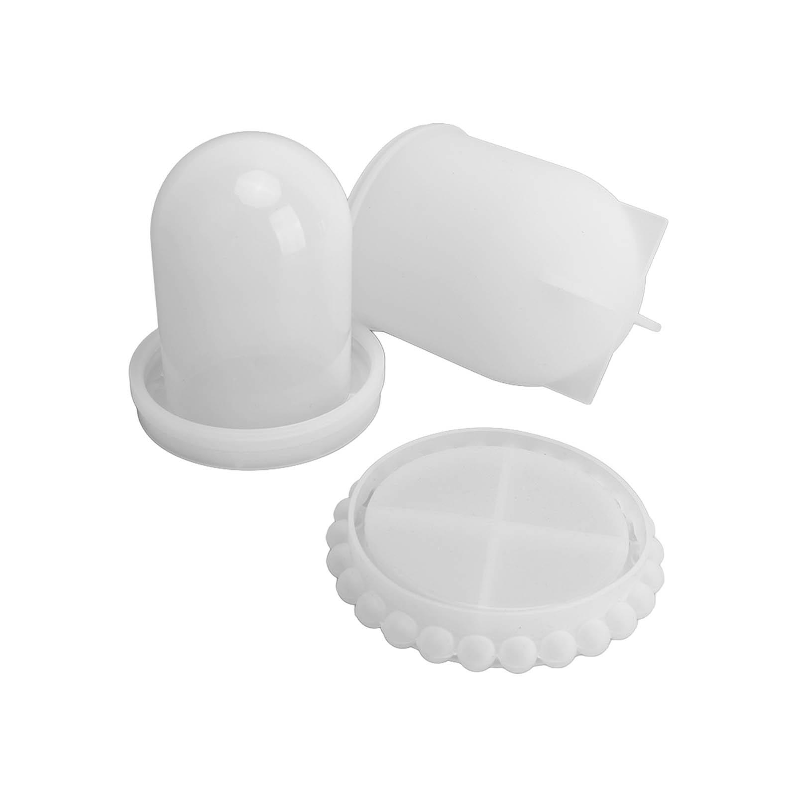 DIY Dice Cup Mold Dice Cup Silicone Mould Set Transparent Jewelry Collectibles Showcase Display Jar Mold for Home Decor Party Supplies
DIY Dice Cup Mold Dice Cup Silicone Mould Set Transparent Jewelry Collectibles Showcase Display Jar Mold for Home Decor Party Supplies