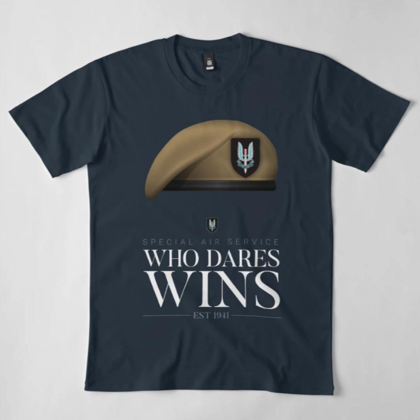 Who Dares Wins British Special Air Service SAS TShirt 100 Cotton ONeck Summer Short Sleeve Casual Mens Tshirt Size S3XL 4XL
Who Dares Wins British Special Air Service SAS TShirt 100 Cotton ONeck Summer Short Sleeve Casual Mens Tshirt Size S3XL 4XL