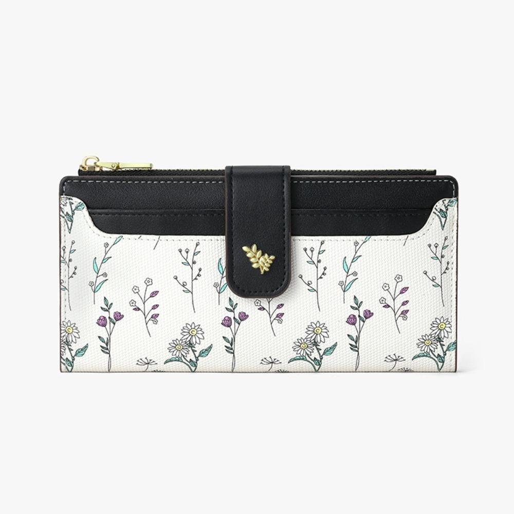 Fashion Large Capacity Long Wallet Zipper Multi-Functional Coin Purse Flower Card Bag Women чёрный
Fashion Large Capacity Long Wallet Zipper Multi-Functional Coin Purse Flower Card Bag Women чёрный
