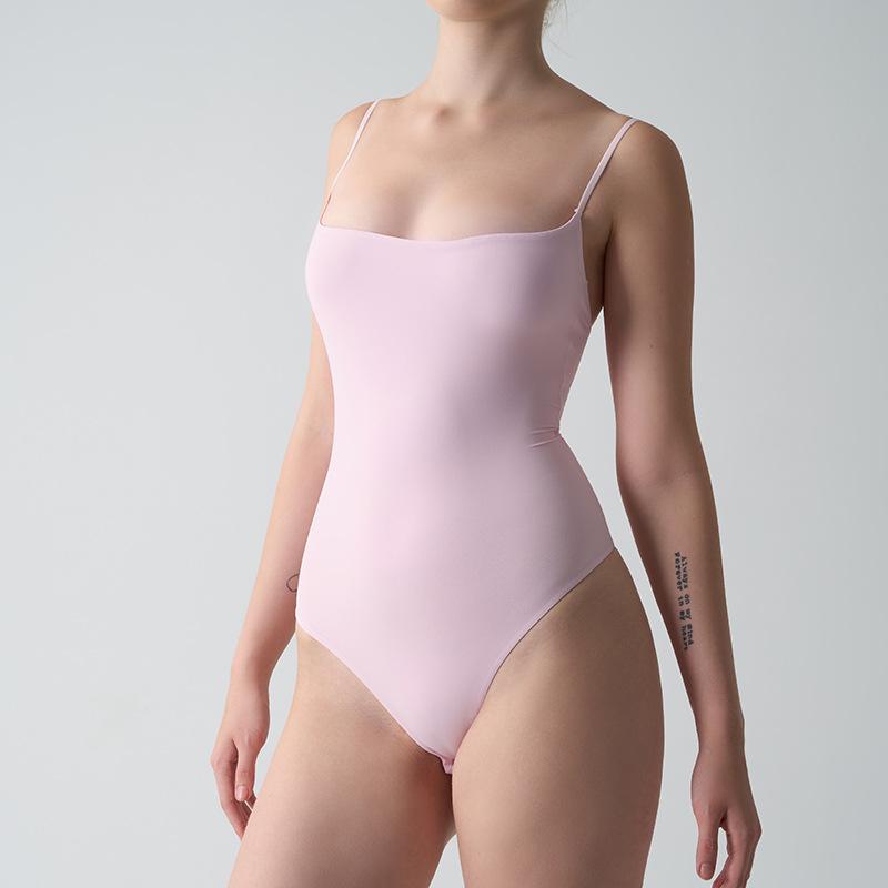 Kardashian Cami Thong Bodysuit: Double Layer, High Elastic, Slimming Tummy Control, Base Triangle Design XL
Kardashian Cami Thong Bodysuit: Double Layer, High Elastic, Slimming Tummy Control, Base Triangle Design XL