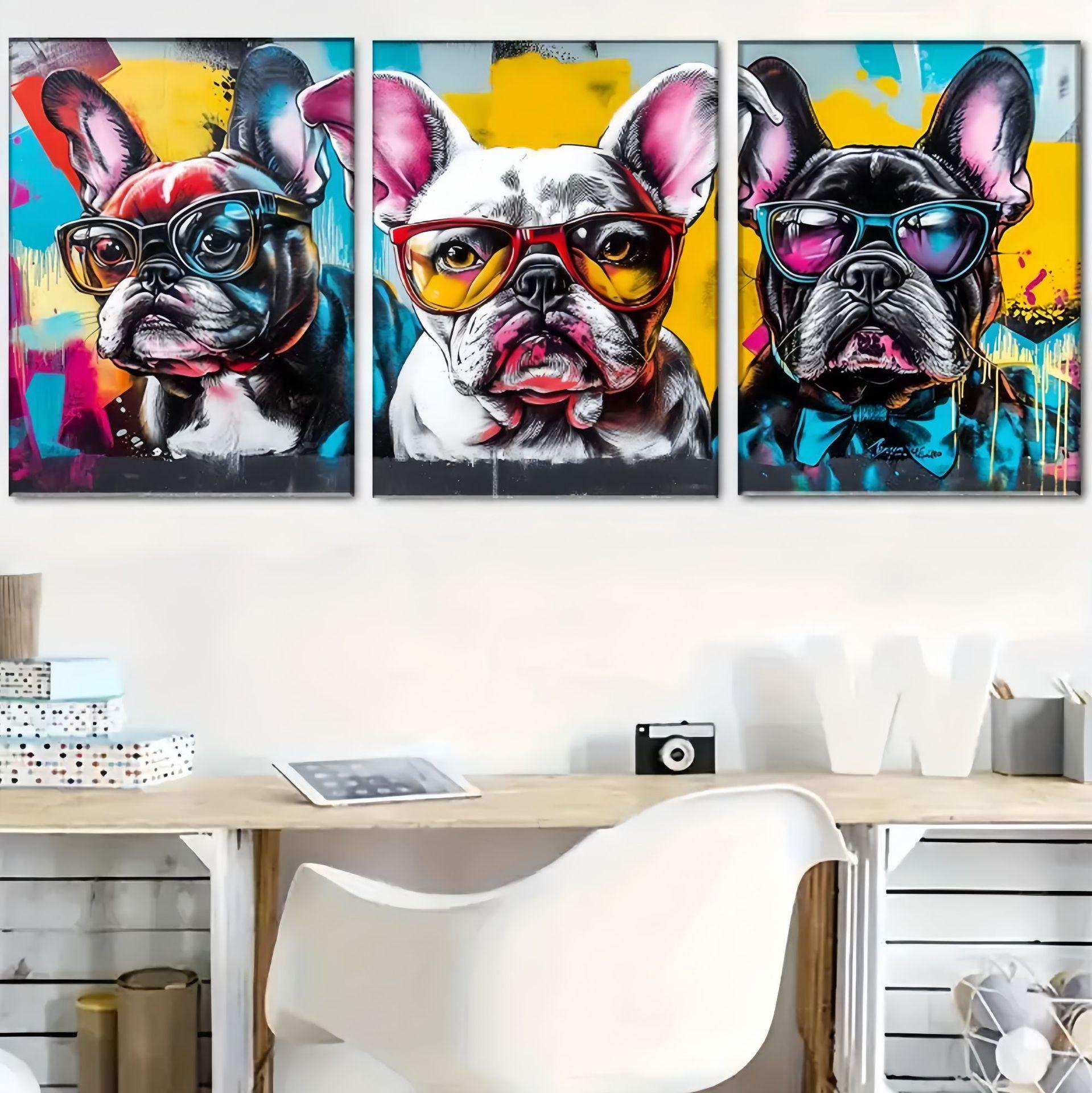 Airbrush Art Puppy Canvas with Pine Frame for Living Room Decor 15x20
Airbrush Art Puppy Canvas with Pine Frame for Living Room Decor 15x20