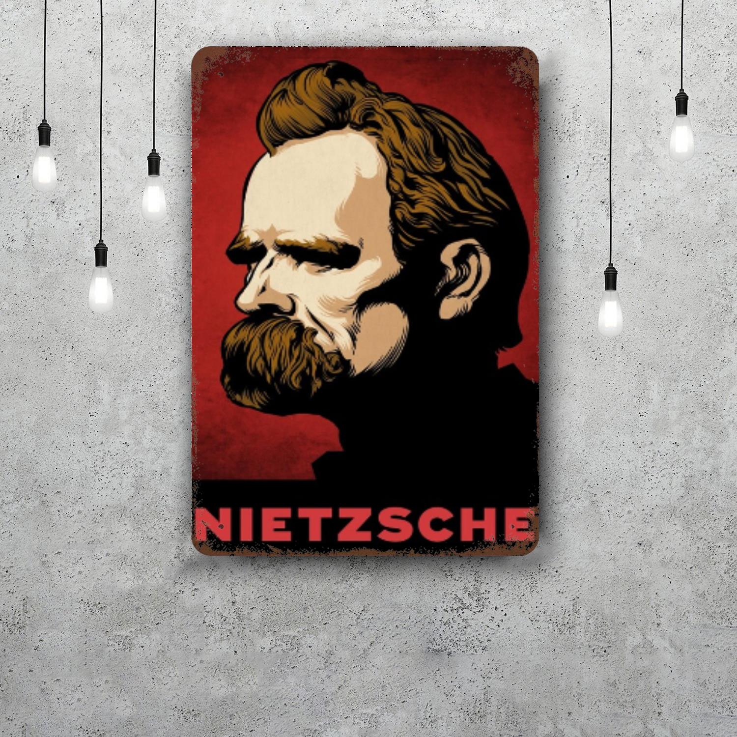 nietzsche Metal Signs wall decor Vintage Tin Signs Captain Metal Poster Decor for Bar Pub Club Wall Decoration 20x30cm(7.8x11.8inch)
nietzsche Metal Signs wall decor Vintage Tin Signs Captain Metal Poster Decor for Bar Pub Club Wall Decoration 20x30cm(7.8x11.8inch)