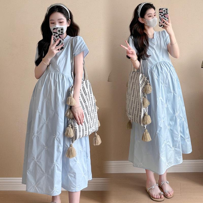 2026 Summer Maternity Cotton Embroidered Breathable Dress Medium синій
2026 Summer Maternity Cotton Embroidered Breathable Dress Medium синій