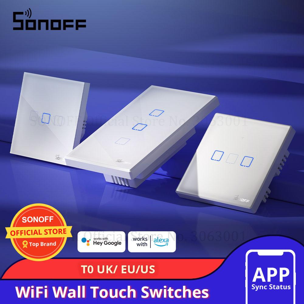 SONOFF TX Series T0 EU / ВЕЛИКОБРИТАНИЯ / США художественный домашний коммутатор Wi-Fi Сенсорные переключатели Настенный выключатель света Беспроводное приложение Голосовой пульт дистанционного управления
SONOFF TX Series T0 EU / ВЕЛИКОБРИТАНИЯ / США художественный домашний коммутатор Wi-Fi Сенсорные переключатели Настенный выключатель света Беспроводное приложение Голосовой пульт дистанционного управления