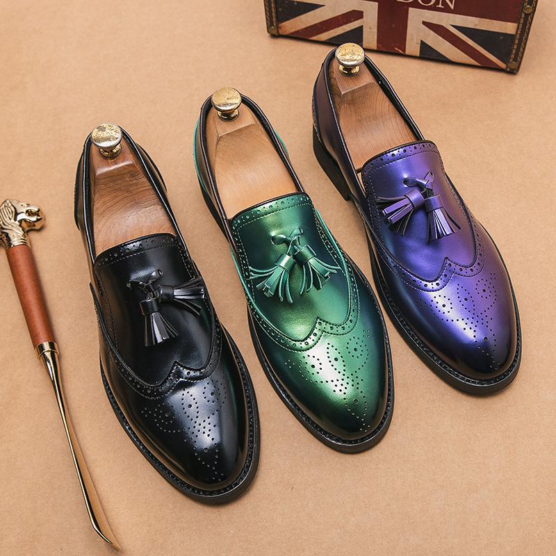 2025 spring large size brock flower leather shoes autumn fringed loafers British fashionable nightclub casual shoes 38 чёрный
2025 spring large size brock flower leather shoes autumn fringed loafers British fashionable nightclub casual shoes 38 чёрный
