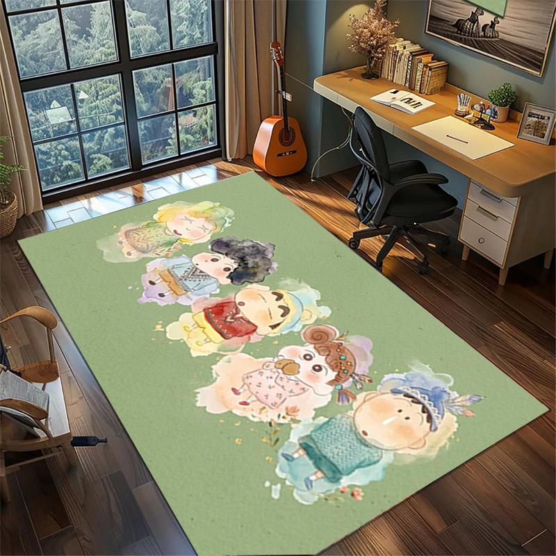 Crayon Shin-chan Non Slip Washable Rug Large Area Carpet Gamer Room Bedroom Home Decor 60x90cm
Crayon Shin-chan Non Slip Washable Rug Large Area Carpet Gamer Room Bedroom Home Decor 60x90cm