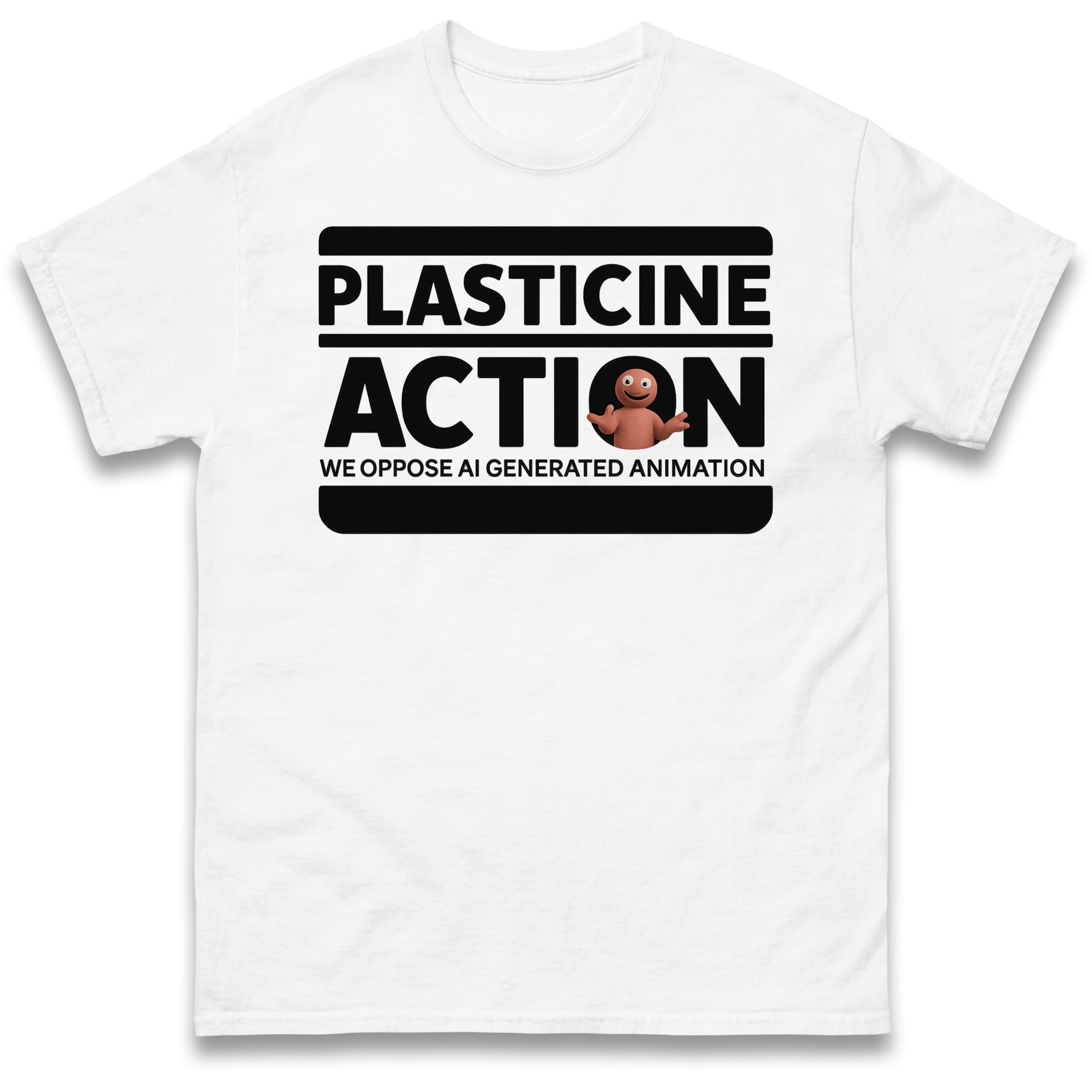 Plasticine Action T Shirt Tshirt Mens Womens Unisex Tops Tees 2XL
Plasticine Action T Shirt Tshirt Mens Womens Unisex Tops Tees 2XL