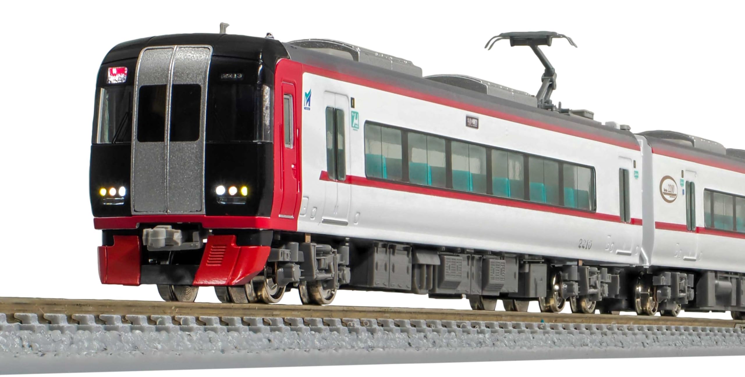 Greenmax N gauge Meitetsu 2200 series 3rd batch, front window transparent type, car number selectable, 6-car set II, motorized, 31970, model train,
Greenmax N gauge Meitetsu 2200 series 3rd batch, front window transparent type, car number selectable, 6-car set II, motorized, 31970, model train,
