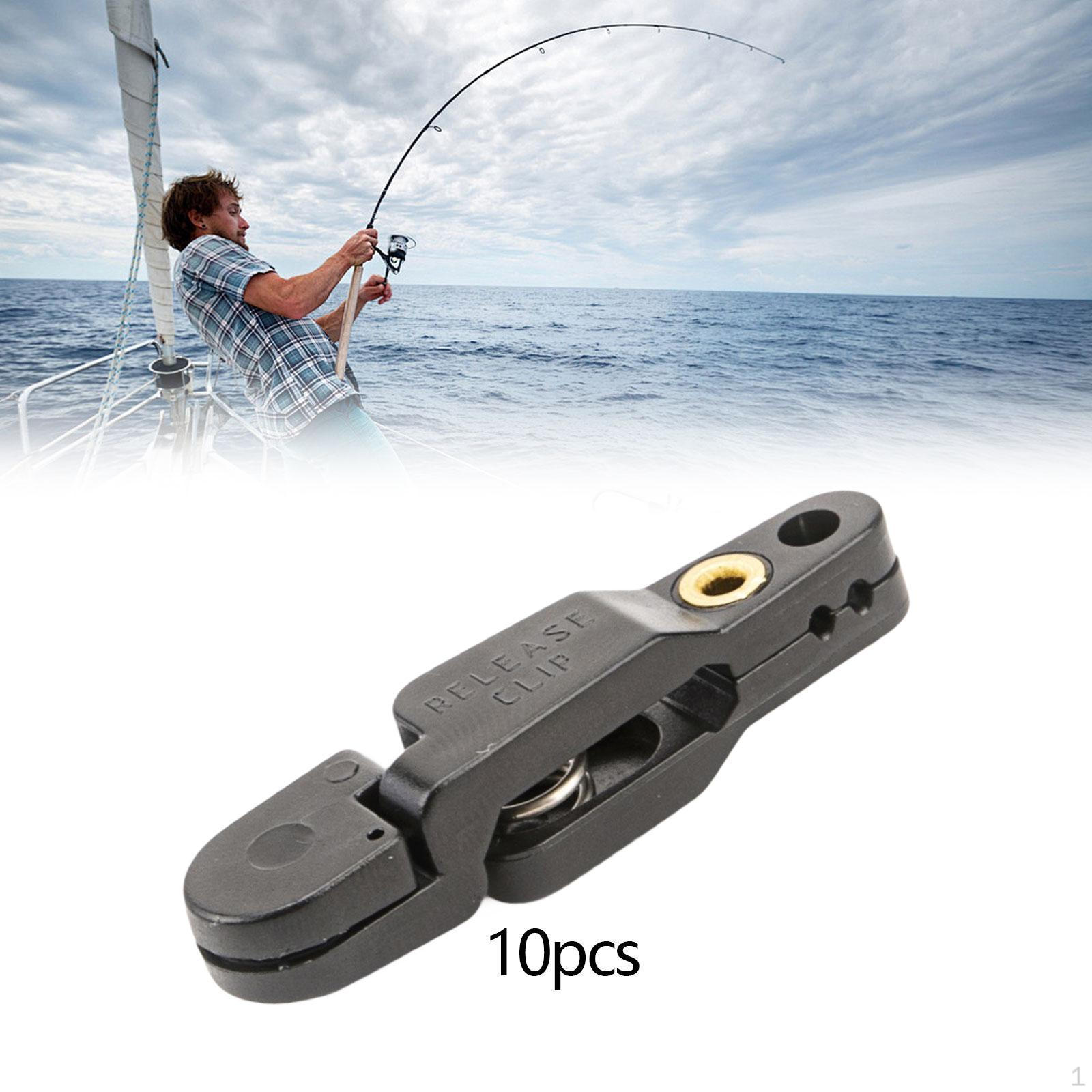 10 Downrigger Release Clips, Quick Line Clips for Planing Board, Trolling Fishing
10 Downrigger Release Clips, Quick Line Clips for Planing Board, Trolling Fishing