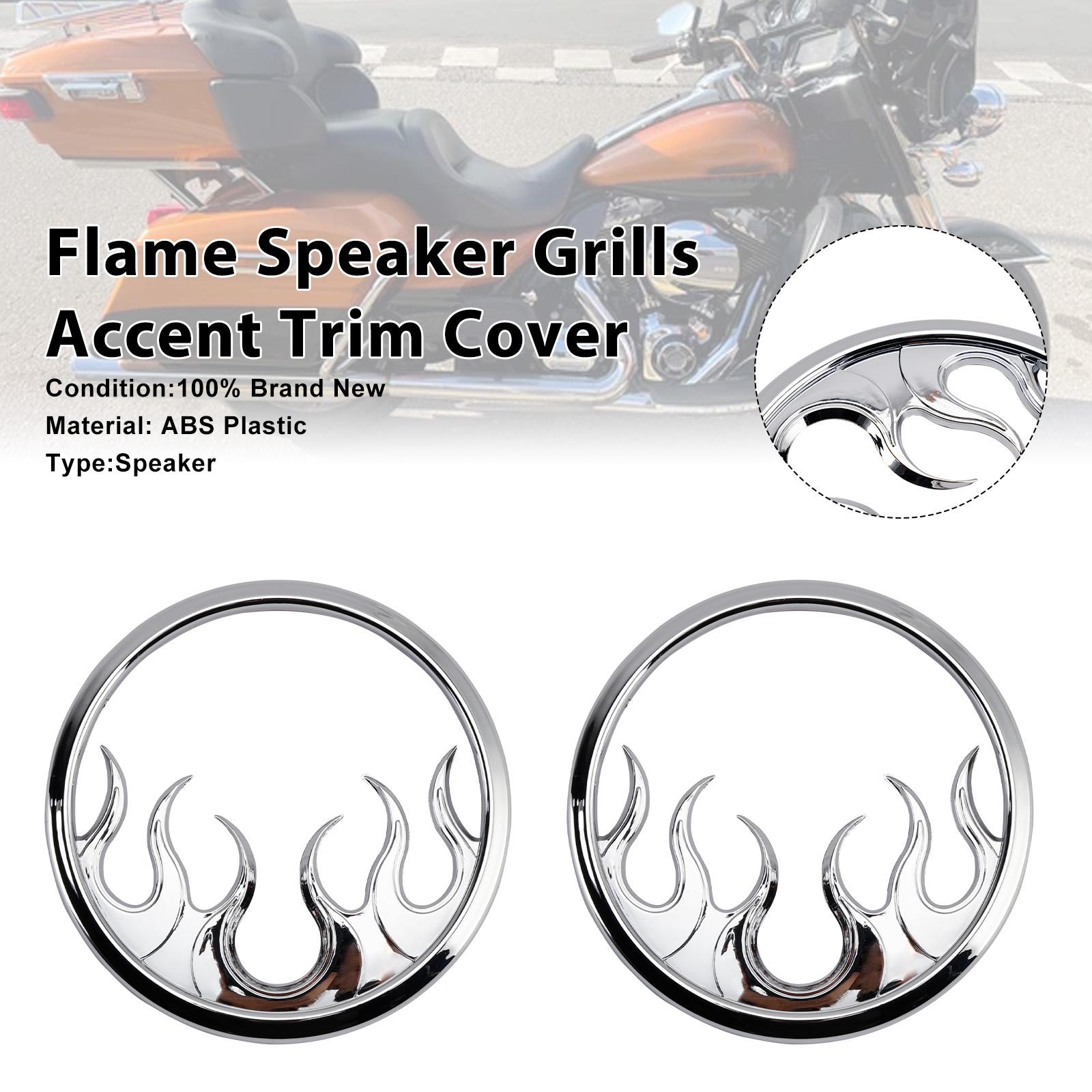 Хромована декоративна накладка на решітку динаміка Flame для моделей Touring Electra Glide Ultra Classic
Хромована декоративна накладка на решітку динаміка Flame для моделей Touring Electra Glide Ultra Classic