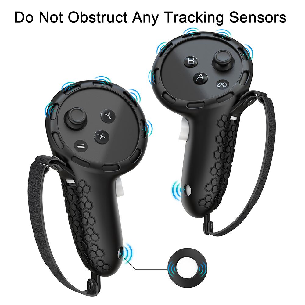 1 Pair For Meta Quest 3/3S Handle Controller Cover VR Hand Grip Case Easy to Replace Battery Type A
1 Pair For Meta Quest 3/3S Handle Controller Cover VR Hand Grip Case Easy to Replace Battery Type A