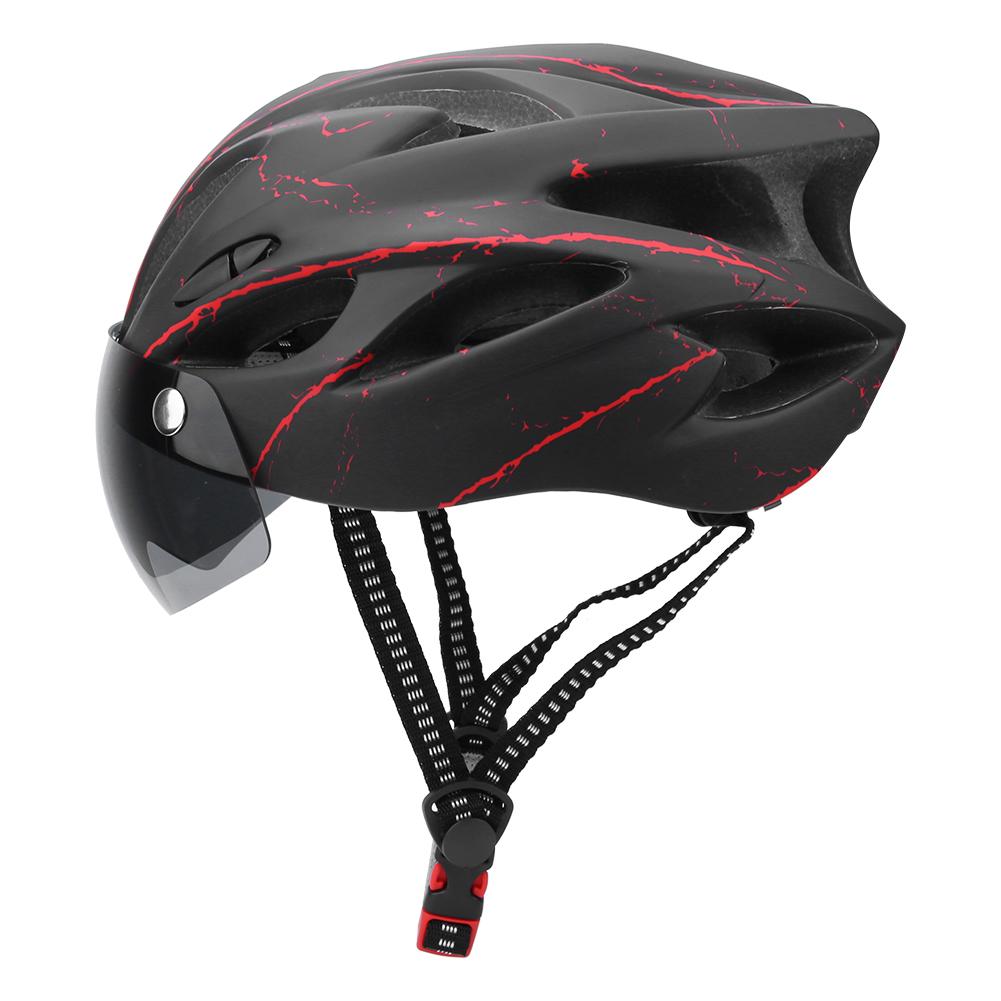 Унисекс Черный Красный Горный Велосипед Дорожный Велосипед Велоспорт Безопасность Защита Головы Шлем с Очками
Унисекс Черный Красный Горный Велосипед Дорожный Велосипед Велоспорт Безопасность Защита Головы Шлем с Очками