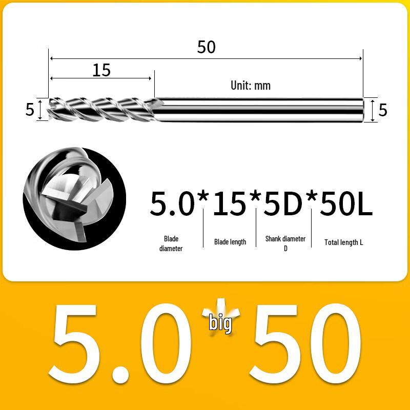 Aluminum Alloy End Mill
Aluminum Alloy End Mill