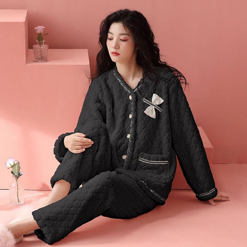 Коралловый бархат пижама женская осень-зима утолщенная сладкий чистый ветер теплая фланель роскошный выходной домашний комплект одежды удобный антистатический XL
Коралловый бархат пижама женская осень-зима утолщенная сладкий чистый ветер теплая фланель роскошный выходной домашний комплект одежды удобный антистатический XL