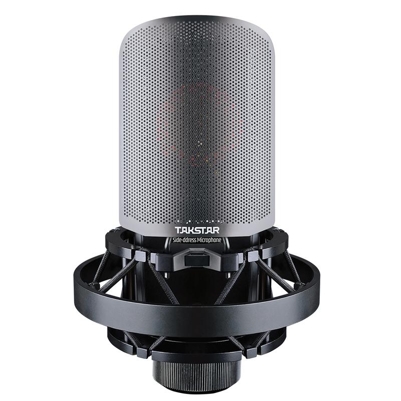 Takstar TAK55 Professional Recording Microphone with Shock Mount and Pop Filter For Vocal Recording Podcasting Radio Studio
Takstar TAK55 Professional Recording Microphone with Shock Mount and Pop Filter For Vocal Recording Podcasting Radio Studio