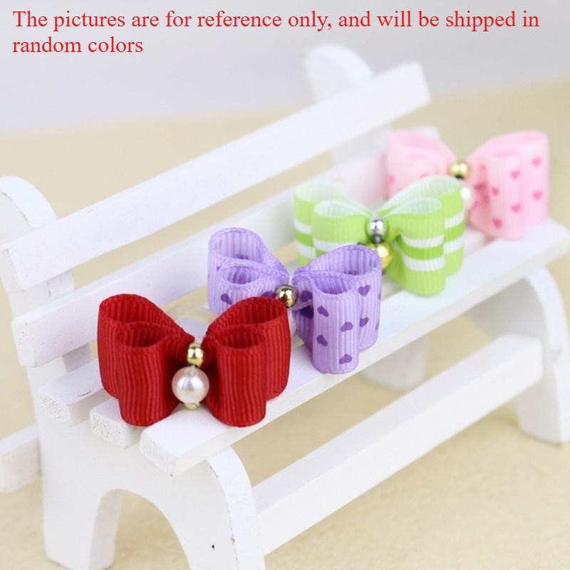10Pcs Random Color 3D Beautyiful Small Puppy Pet Dog Rhinestone Hair Bow Rubber Bands Grooming
10Pcs Random Color 3D Beautyiful Small Puppy Pet Dog Rhinestone Hair Bow Rubber Bands Grooming