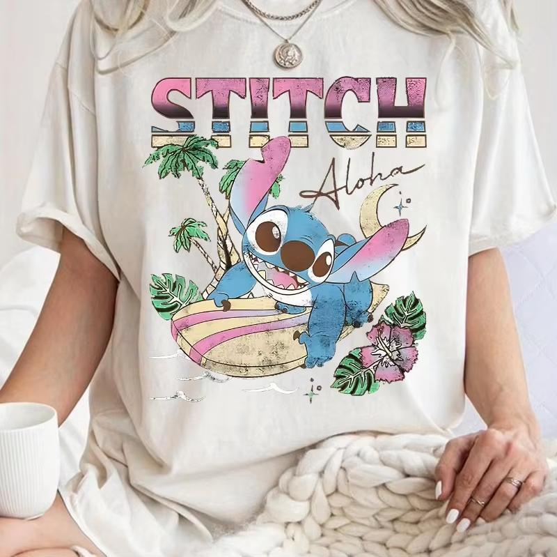 2026 New Fashion Retro Stitch Cartoon Graphic Print Womens Crew Neck Top Everyday Loose Plus Size Short Sleeve S
2026 New Fashion Retro Stitch Cartoon Graphic Print Womens Crew Neck Top Everyday Loose Plus Size Short Sleeve S