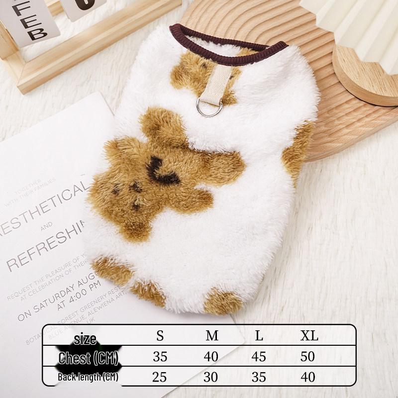 Winter Warm Dog & Cat Hoodie Vest for Small Breeds (Corgi, Pomeranian, Bichon) - Leash-Ready & Cute S - For 3-5 jin (Refer to size chart)
Winter Warm Dog & Cat Hoodie Vest for Small Breeds (Corgi, Pomeranian, Bichon) - Leash-Ready & Cute S - For 3-5 jin (Refer to size chart)