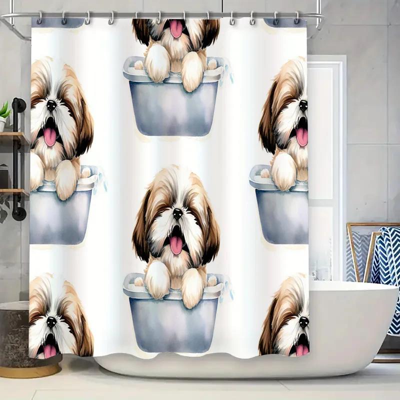 Colorful Shower Curtain Abstract Design with Blue Green Purple Pink White Swirls for Bathroom Decor W90XH180cm
Colorful Shower Curtain Abstract Design with Blue Green Purple Pink White Swirls for Bathroom Decor W90XH180cm