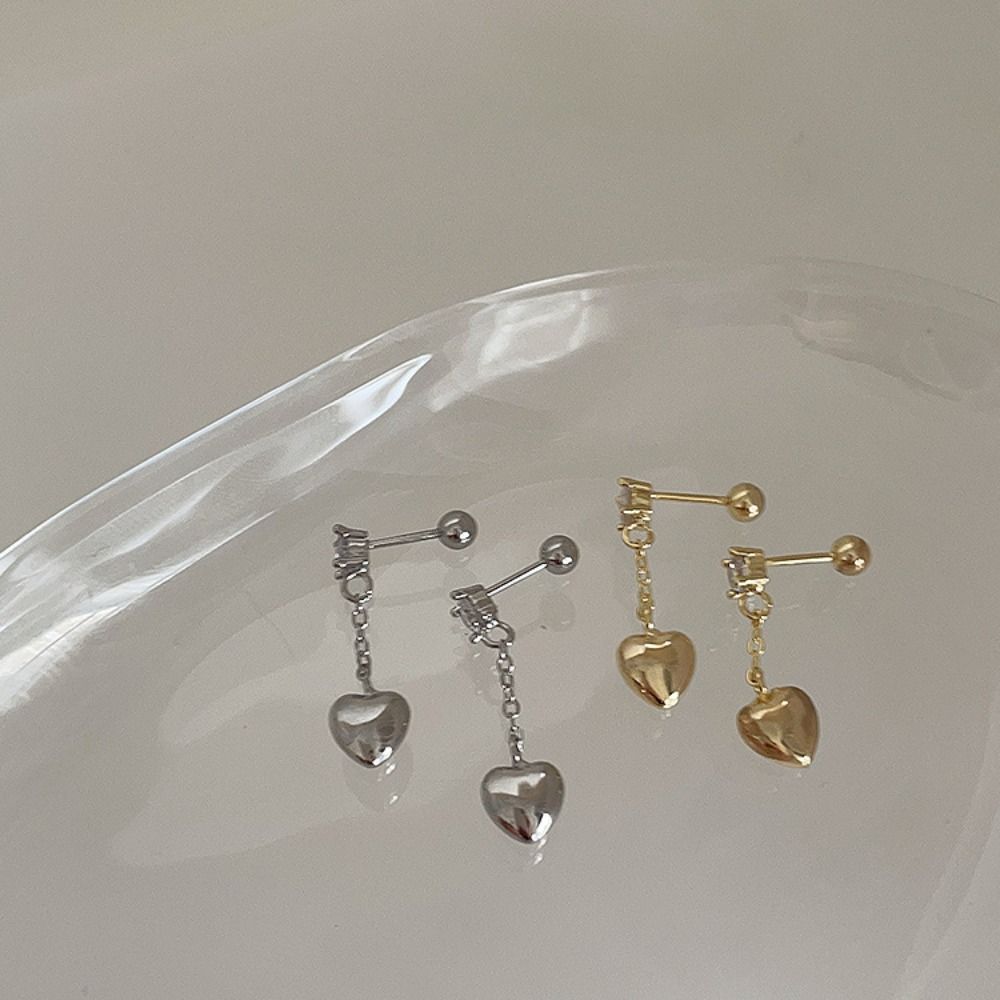 Zircon Korean Dangle Earrings Chain Heart Earrings Crystal Pendant Earrings Y2K Women Jewelry
Zircon Korean Dangle Earrings Chain Heart Earrings Crystal Pendant Earrings Y2K Women Jewelry