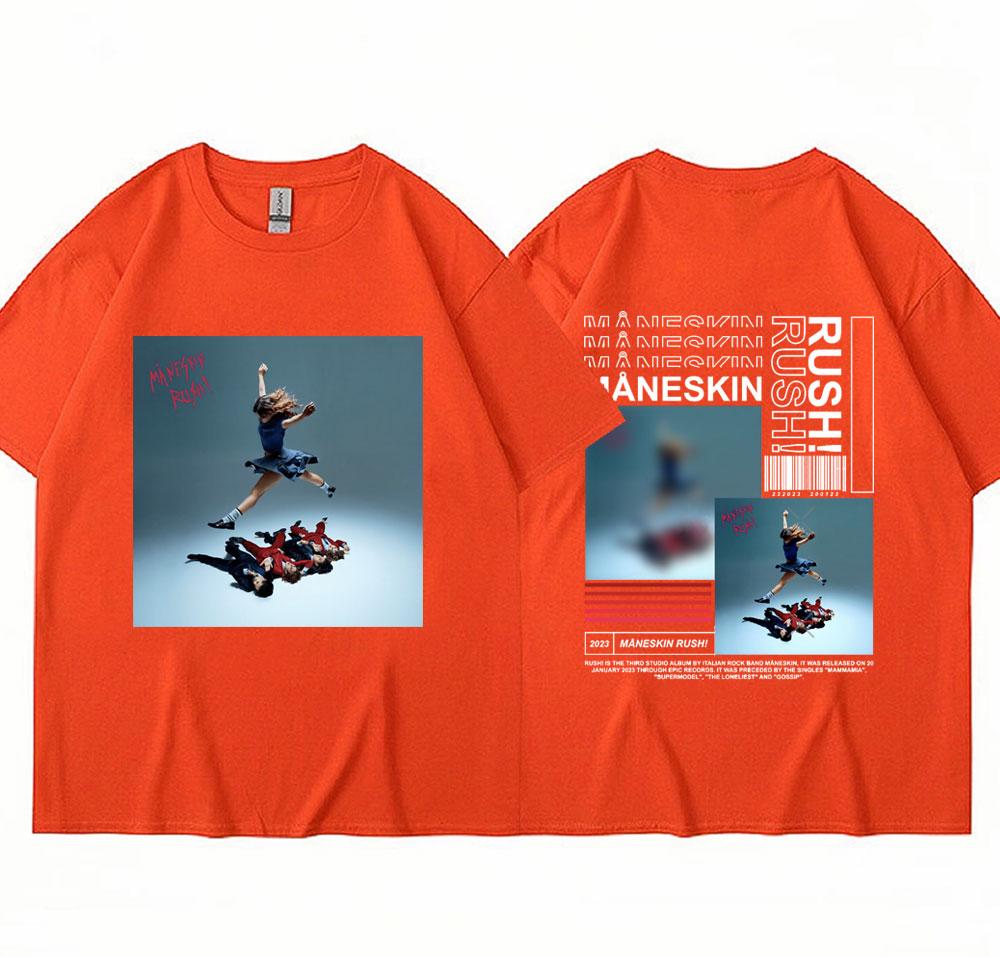 Italian Rock Band Maneskin T Shirt 2023 New Music Album Rush T-shirts Men Women Hip Hop Oversized Cotton Fashion Hipster Tees 2XL
Italian Rock Band Maneskin T Shirt 2023 New Music Album Rush T-shirts Men Women Hip Hop Oversized Cotton Fashion Hipster Tees 2XL