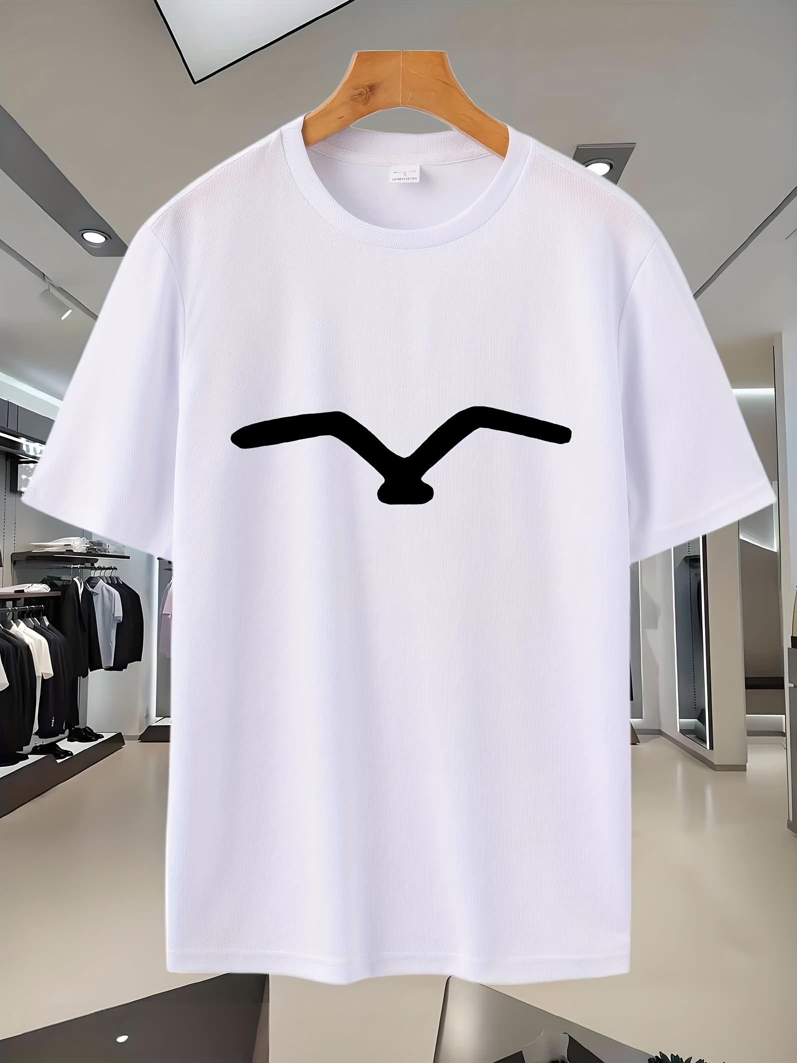12I Breathable Mesh Short Sleeve T-shirt with Unique Bird Print - Sporty Casual Round Neck Tee for Casual Attire & Light Sports XXXXL
12I Breathable Mesh Short Sleeve T-shirt with Unique Bird Print - Sporty Casual Round Neck Tee for Casual Attire & Light Sports XXXXL