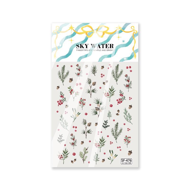 SKY 6D European Christmas Tree Branch Nail & Decor Stickers for Phone, Camera, Journal
SKY 6D European Christmas Tree Branch Nail & Decor Stickers for Phone, Camera, Journal