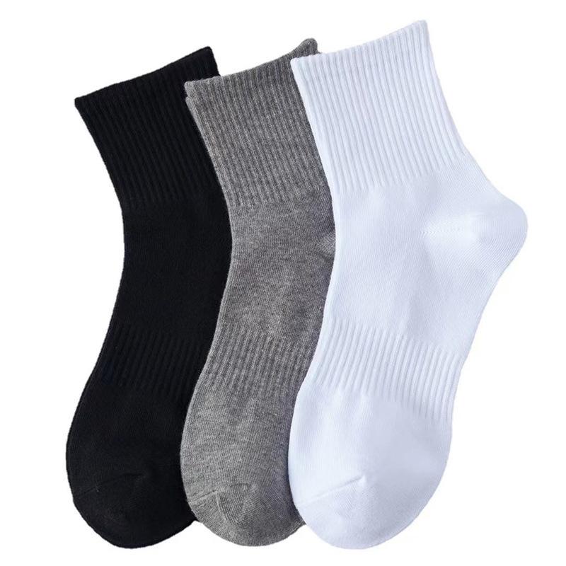 Sweat-Absorbent Cotton Mid-Calf Socks: Solid Color, Odor-Resistant, Unisex, Versatile for All Seasons One Size (36-44) білий
Sweat-Absorbent Cotton Mid-Calf Socks: Solid Color, Odor-Resistant, Unisex, Versatile for All Seasons One Size (36-44) білий