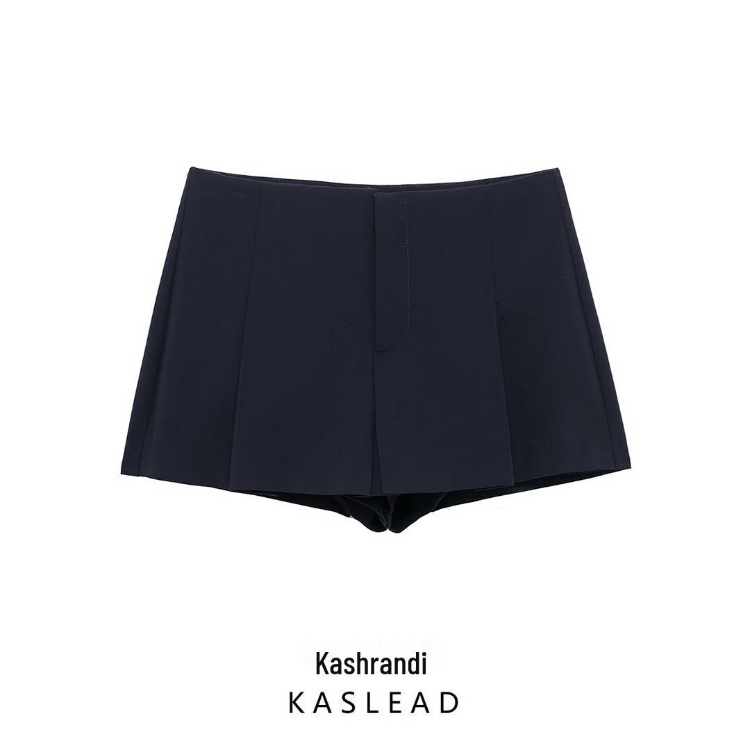 Spring 2025 Women s Fashion Mid-Waist Pleated Culottes - European & American Style. XS синій
Spring 2025 Women s Fashion Mid-Waist Pleated Culottes - European & American Style. XS синій