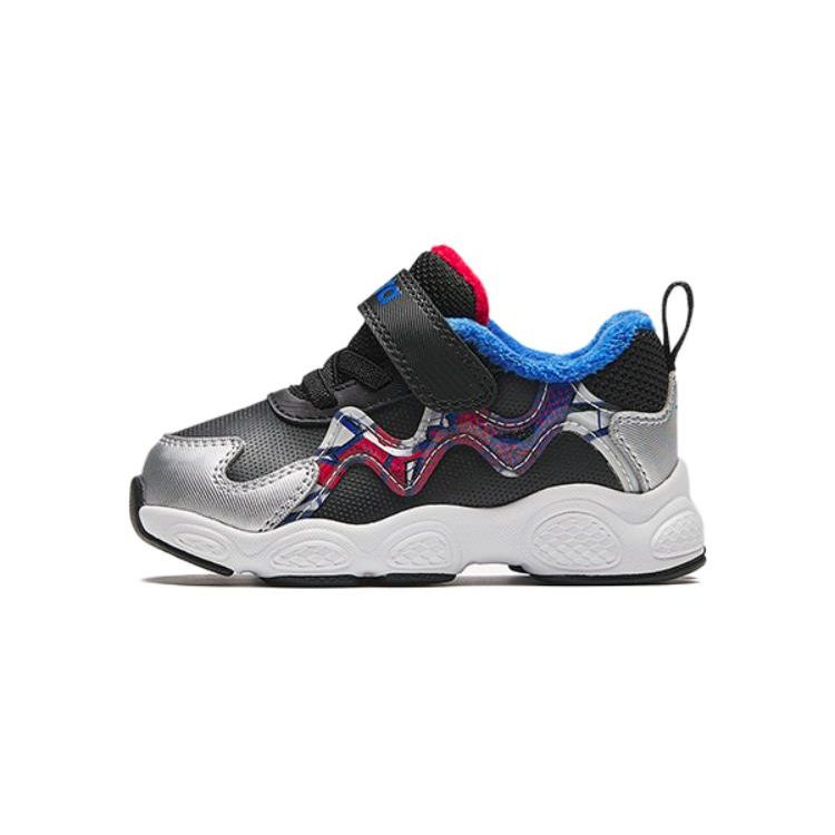 Anta Детские кроссовки на липучке, нескользящие, с низким верхом, обувь для малышей, черно-серебристые, 312340004N-3 22
Anta Детские кроссовки на липучке, нескользящие, с низким верхом, обувь для малышей, черно-серебристые, 312340004N-3 22