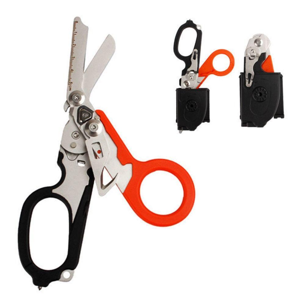Tool Multifunction Scissors Folding Scissors Life Saving Scissors Emergency Response Shears
Tool Multifunction Scissors Folding Scissors Life Saving Scissors Emergency Response Shears