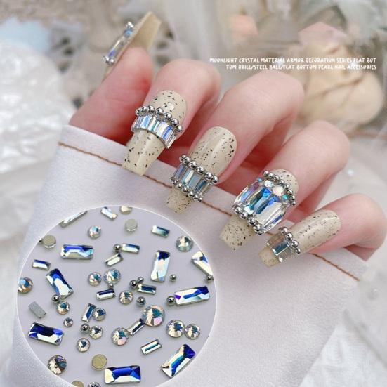 1 Box Visual Art Regular Decoration Sparkling Nail Shape Stunning Effect Mixed Size Wide Application
1 Box Visual Art Regular Decoration Sparkling Nail Shape Stunning Effect Mixed Size Wide Application
