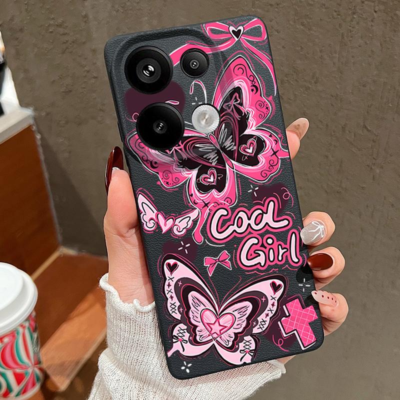 Cool Girl Butterfly Painting Case For Xiaomi 14T 13T 11T Pro Funda Redmi Note 14 13 12 11 Pro 5G 4G Leather Texture Silicone Cover Redmi Note 14 Pro 5G чорний
Cool Girl Butterfly Painting Case For Xiaomi 14T 13T 11T Pro Funda Redmi Note 14 13 12 11 Pro 5G 4G Leather Texture Silicone Cover Redmi Note 14 Pro 5G чорний