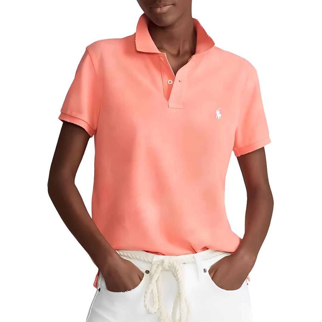 Polo Ralph Lauren Solid Color Logo Embroidered Straight Fit Polo Shirt Women tops Orange 211792051-001 L
Polo Ralph Lauren Solid Color Logo Embroidered Straight Fit Polo Shirt Women tops Orange 211792051-001 L